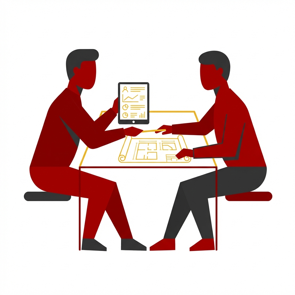 Energy consultation meeting with homeowner